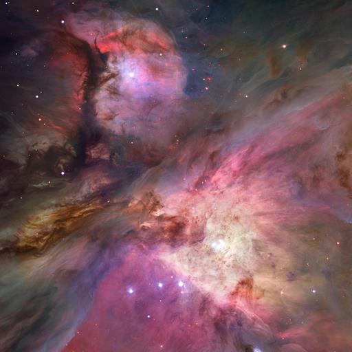  Close-up of the Orion Nebula  