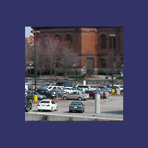 The image was separated into its three colors (Red, Green, and Blue). Each component was restored, and the image was put back together.